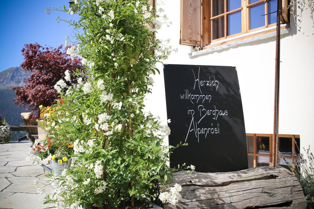 Berghaus Alpenroesli Hotel Klosters Eksteriør billede